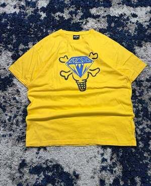 Icecream Cubic S/S T-Shirt Yellow Diamond Cone Graphic
